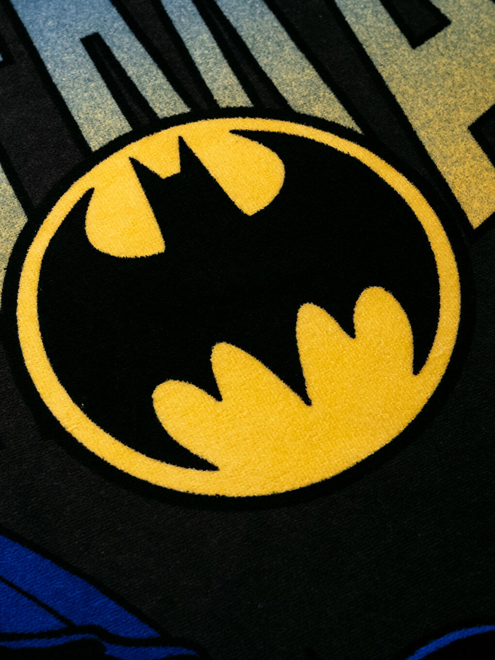 LCW HOME Batman Licensed Velvet Beach Towel -0SD331Z8-F9C