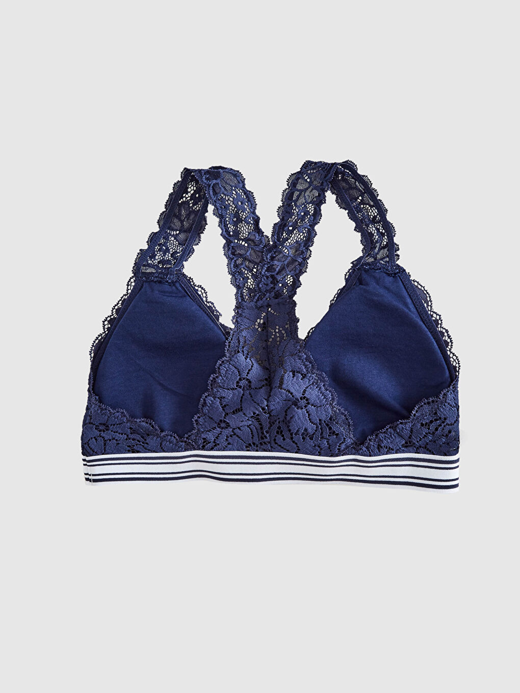 Mor Balensiz Dolgusuz Dantelli Bralet-1