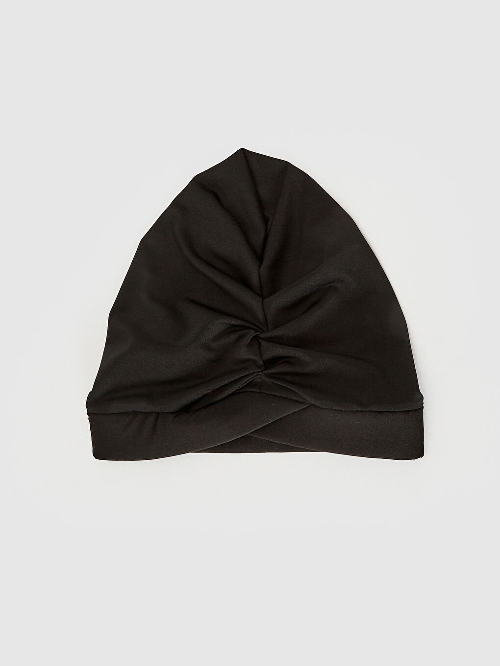 Siyah Tesettür Kadın Yüzme Bonesi-1