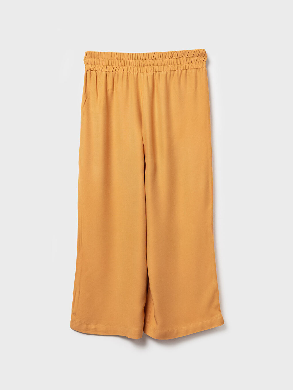 Sarı Kadın Pantolon-4