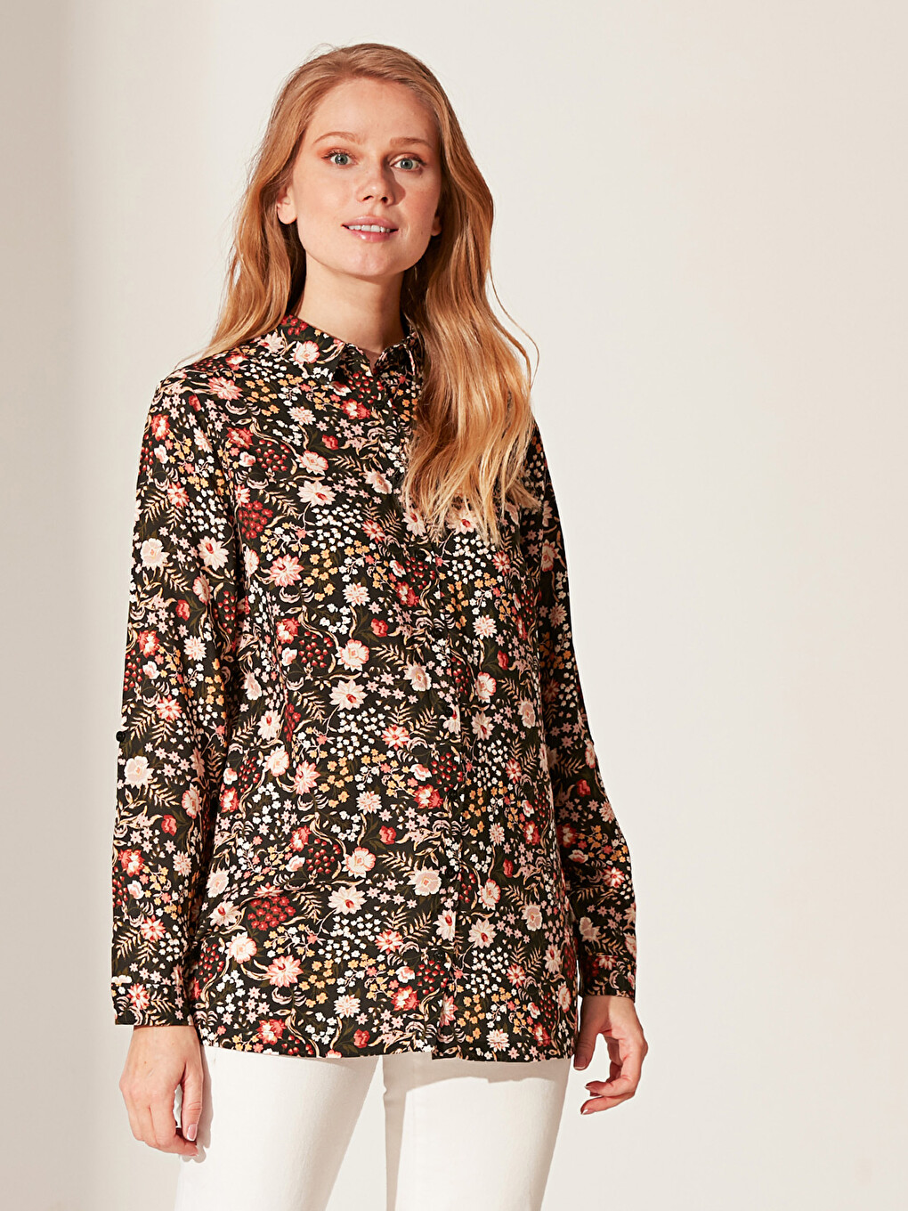 Standard Fit Long Sleeve Women's Shirt
