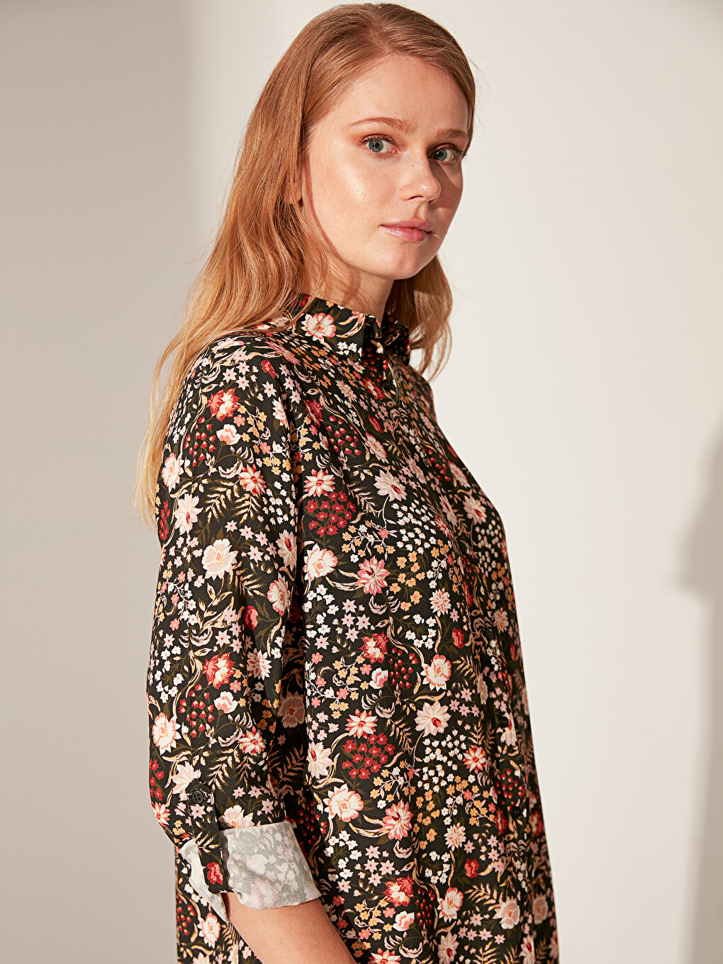 Standard Fit Long Sleeve Women's Shirt-2