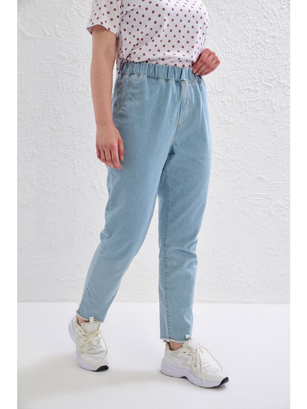 LC Waikiki Comfortable Fit Women's Harem Jeans -0SD642Z8-H45
