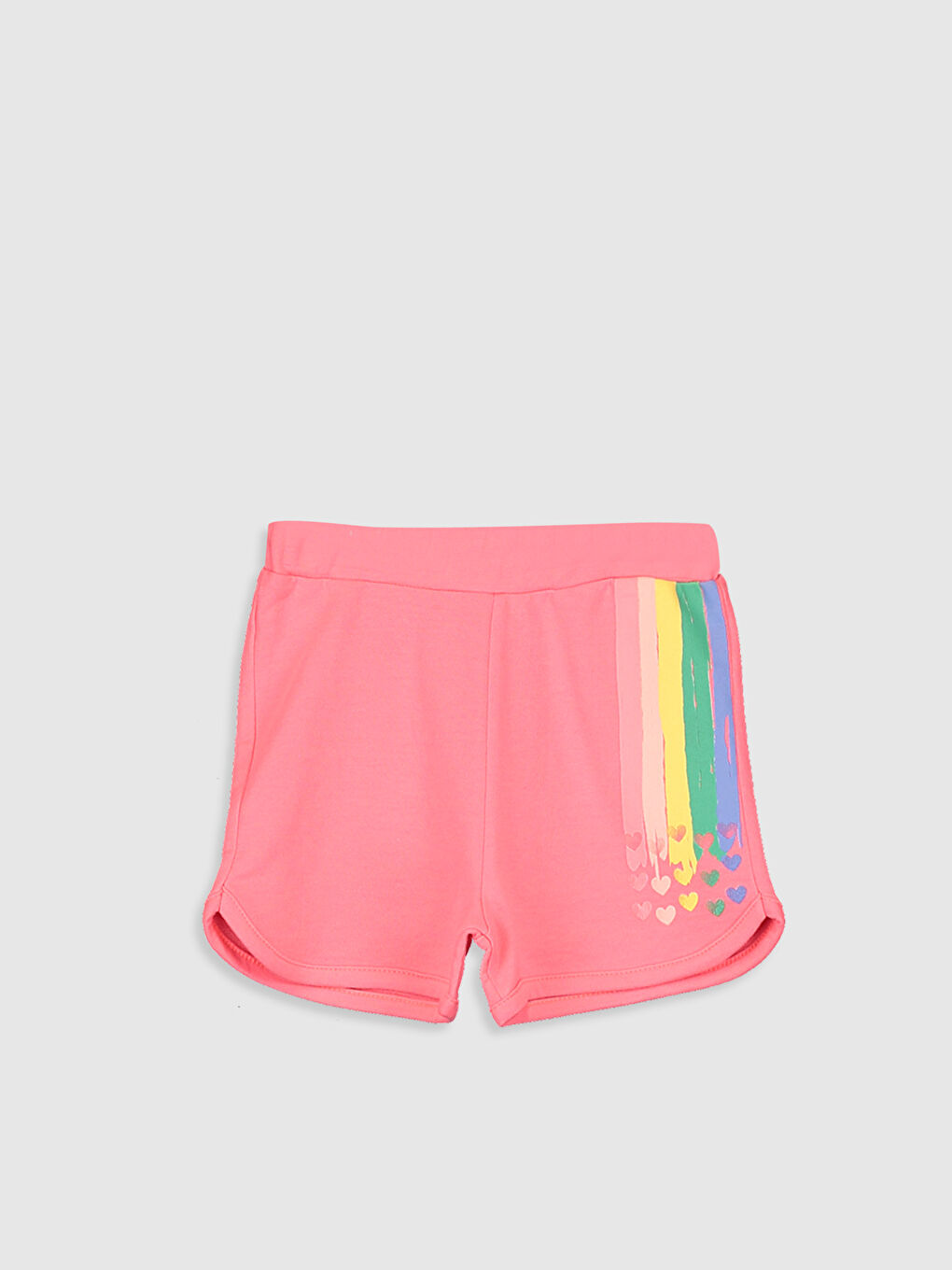 Pembe Kız Bebek Şort 2'li-2