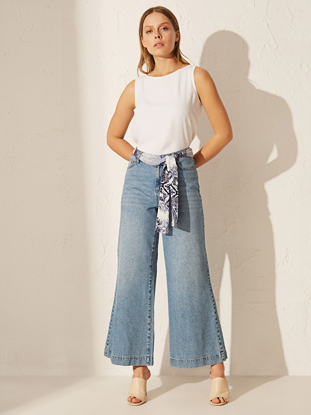 İndigo Kadın Jean-4