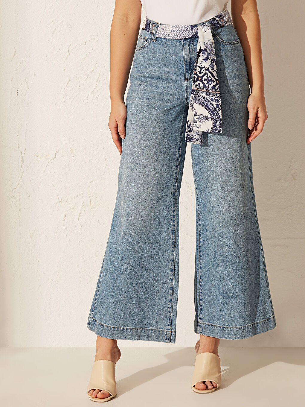 İndigo Kadın Jean-5