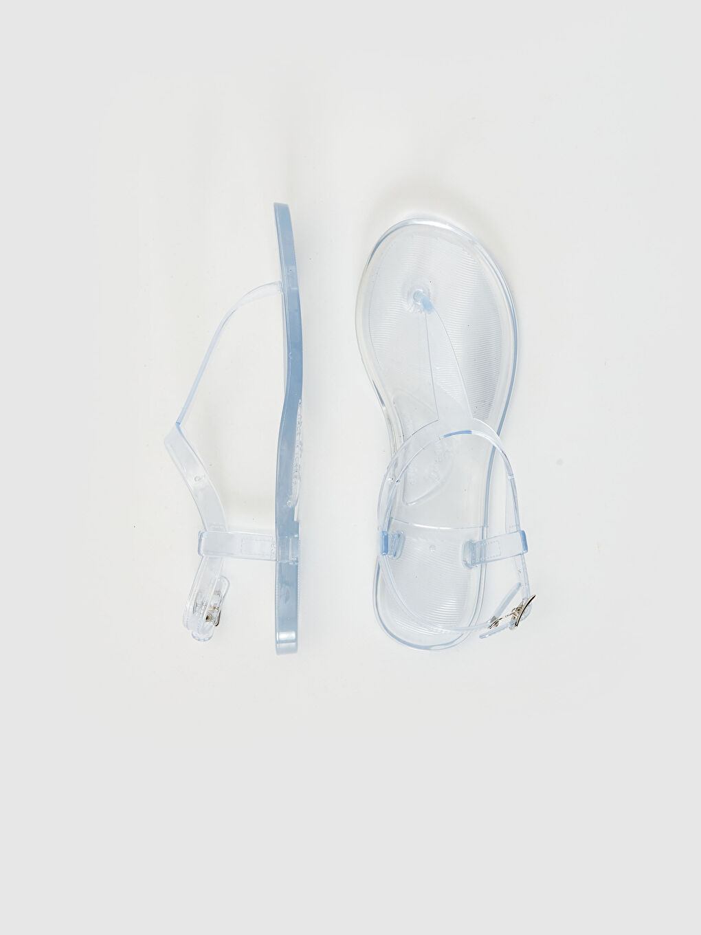 Karışık Kadın Toka Detaylı Parmak Arası Sandalet-9