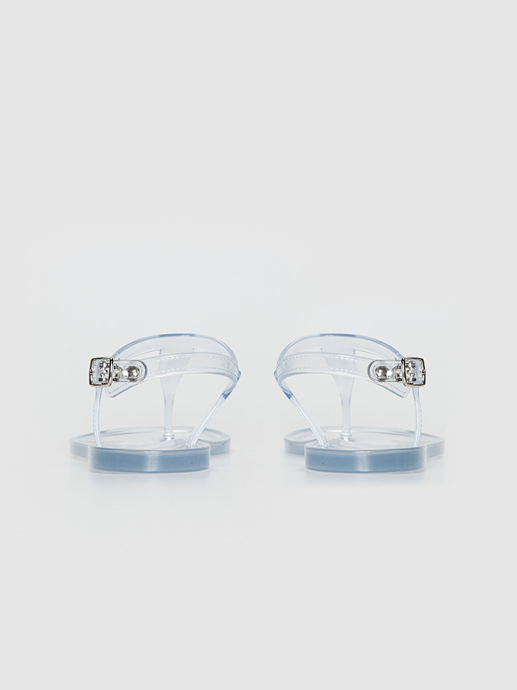 Karışık Kadın Toka Detaylı Parmak Arası Sandalet-11