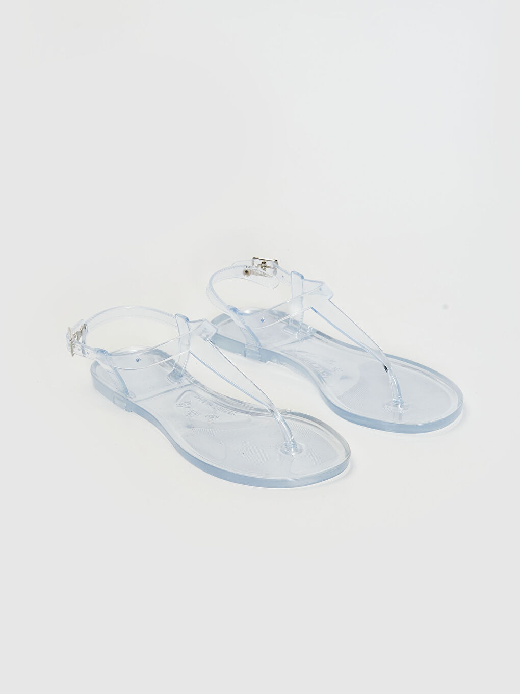 Karışık Kadın Toka Detaylı Parmak Arası Sandalet-8