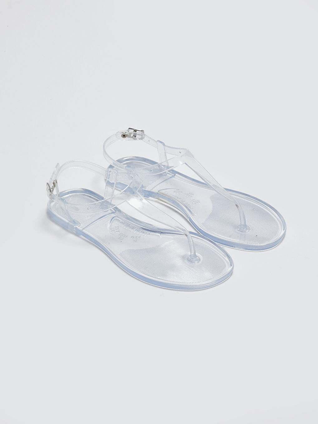 Karışık Kadın Toka Detaylı Parmak Arası Sandalet-1