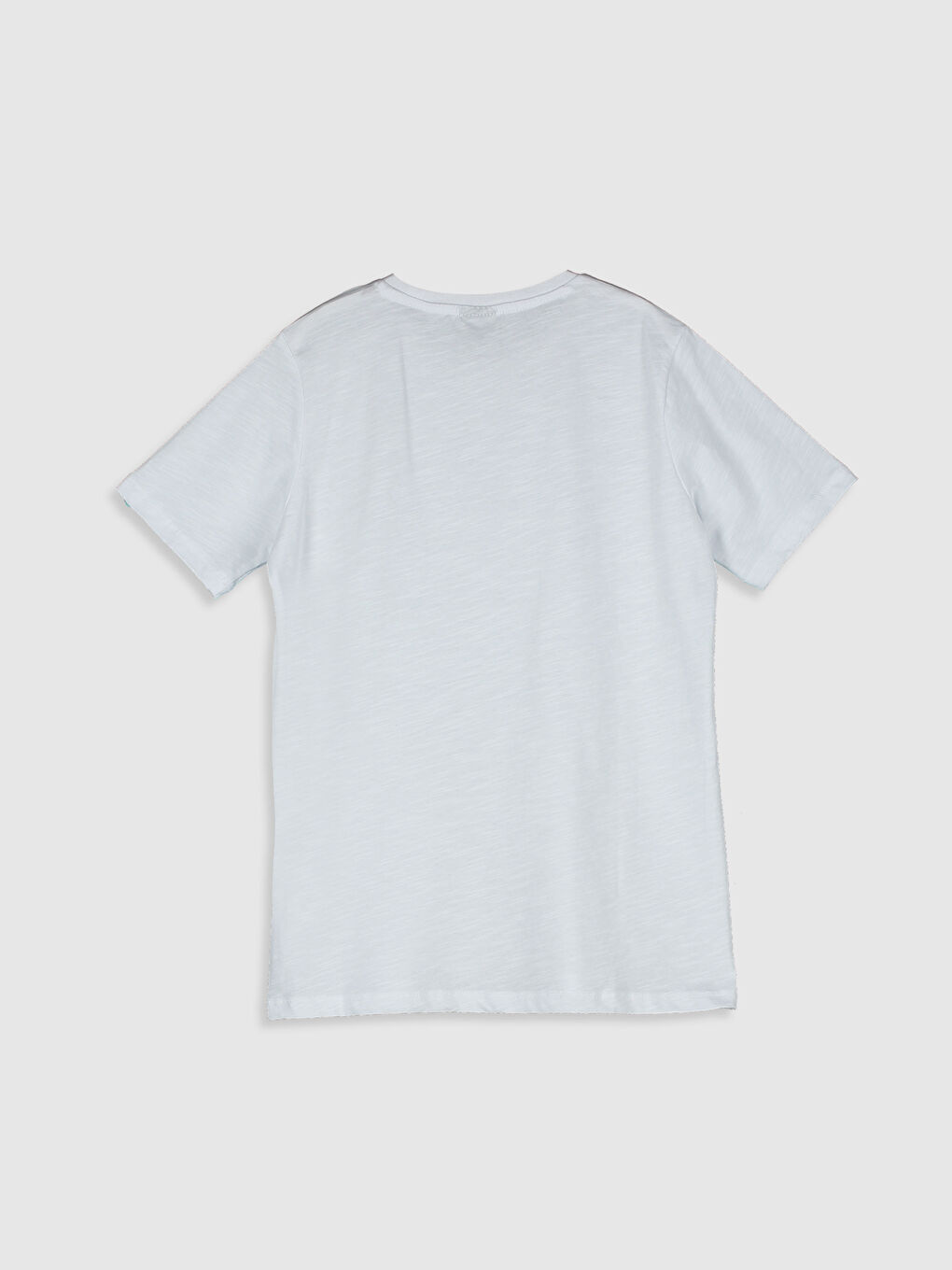 LCW Boy's Printed Cotton T-Shirt Father and Son Matching -0SE018Z4-Q6K