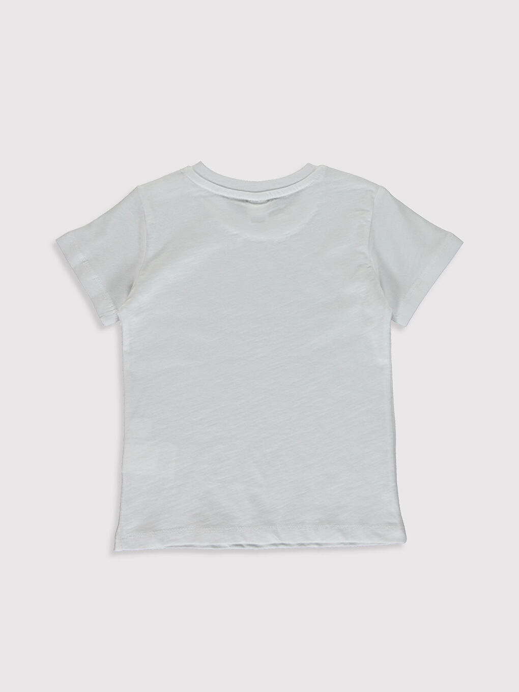 Beyaz Erkek Bebek Baskılı Tişört Baba Oğul Kombini-2