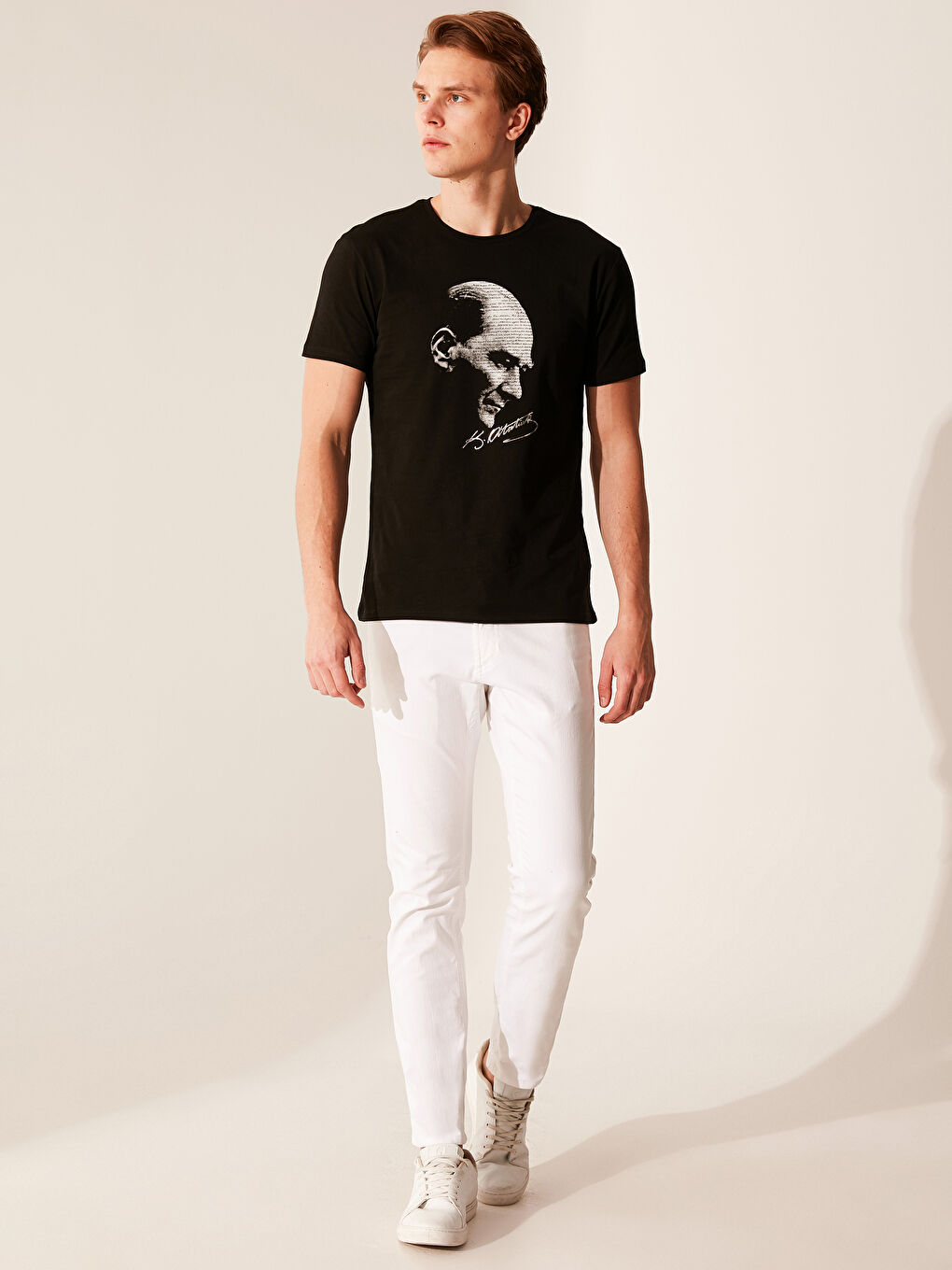 Combed Cotton Men's T-Shirt-4