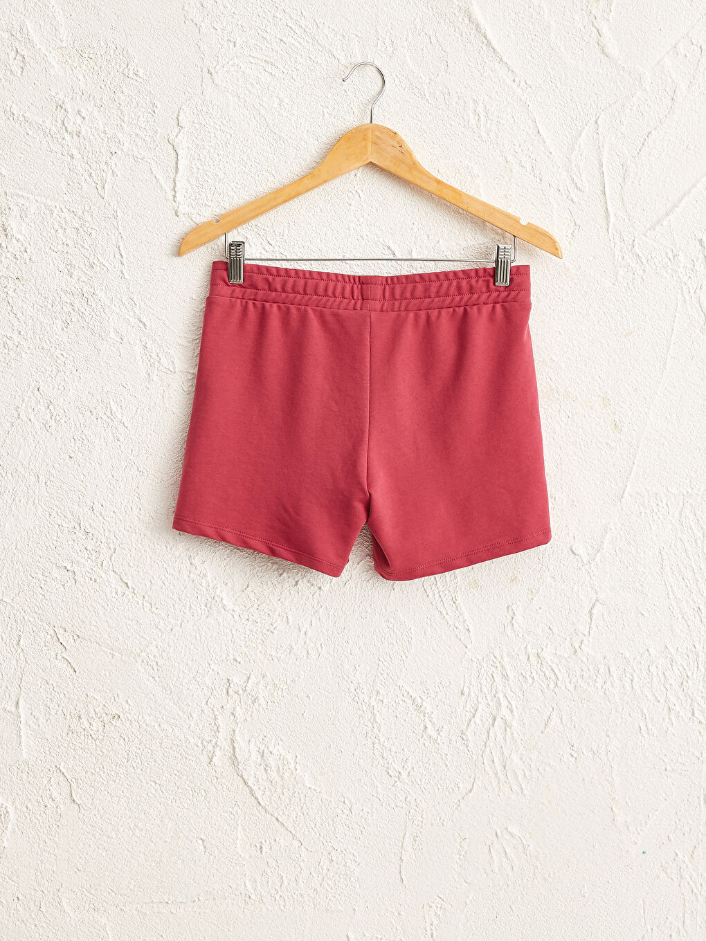 Шорты с принтом и эластичным поясом для женщин-1