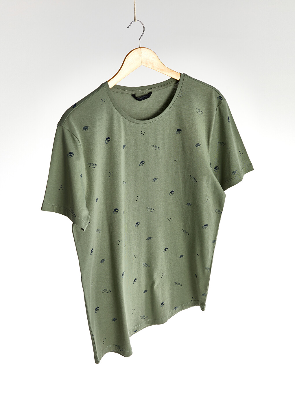 T-shirt pour Hommes en Coton Peigné-1