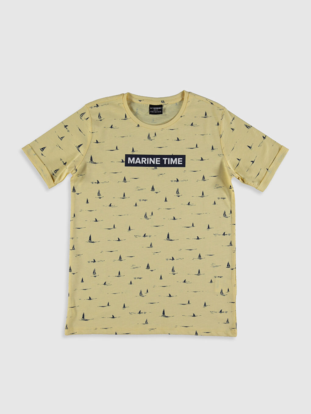 Boy's Printed Cotton T-Shirt Father and Son Matching