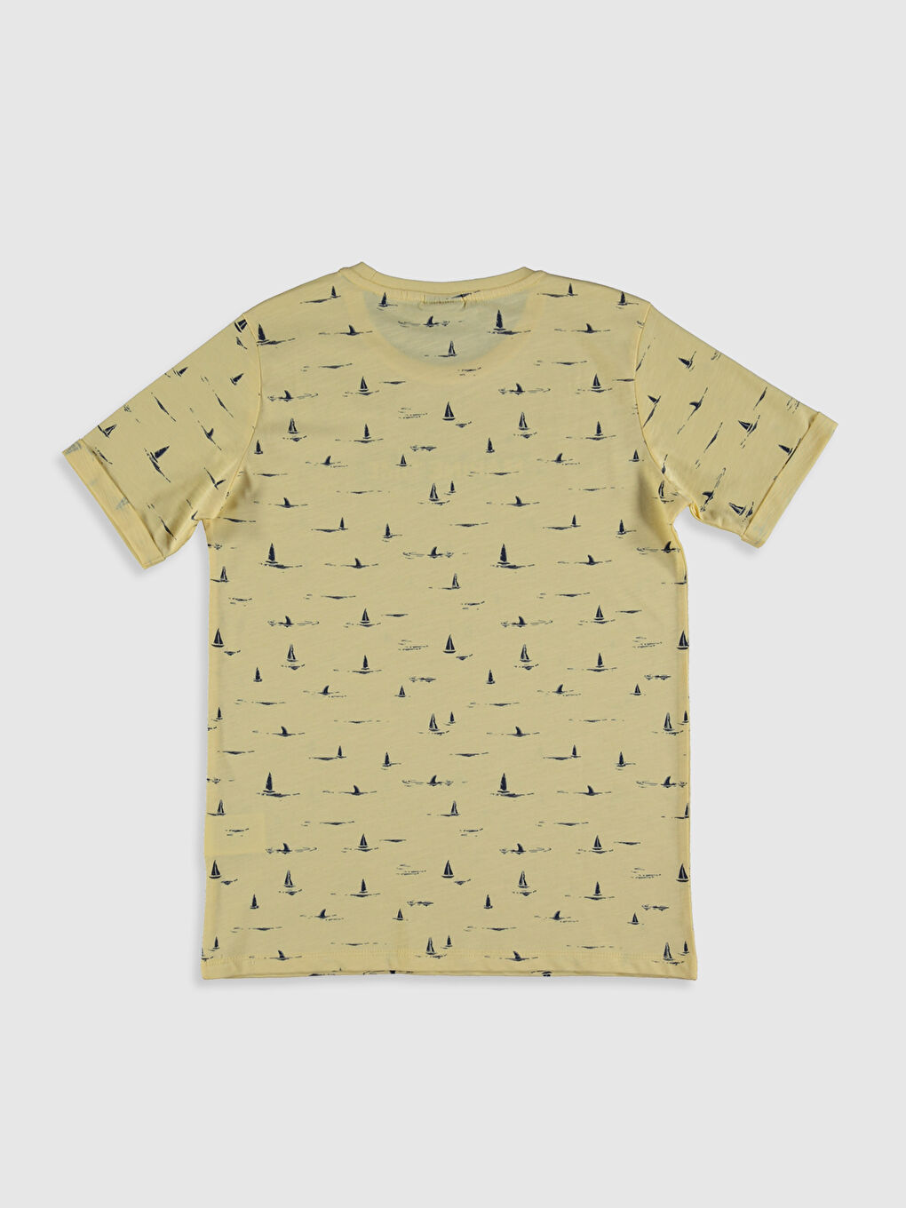 Boy's Printed Cotton T-Shirt Father and Son Matching-1