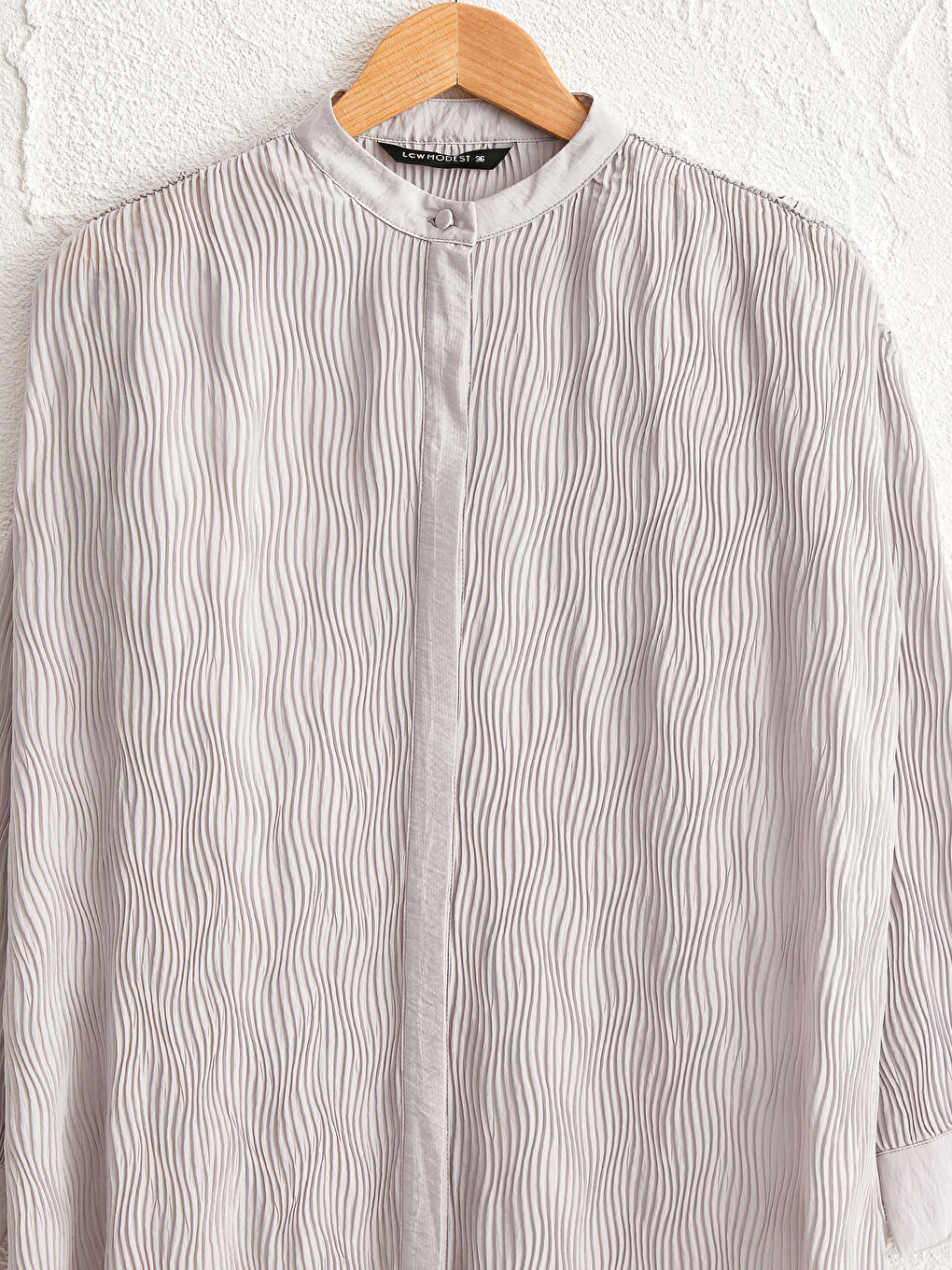 Loose Fit Tunic made of Textured Fabric-2