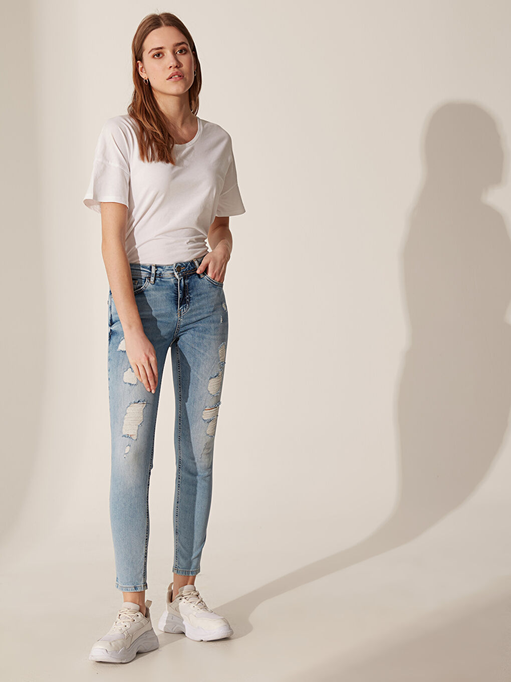 Skinny Fit Women's Jeans-1