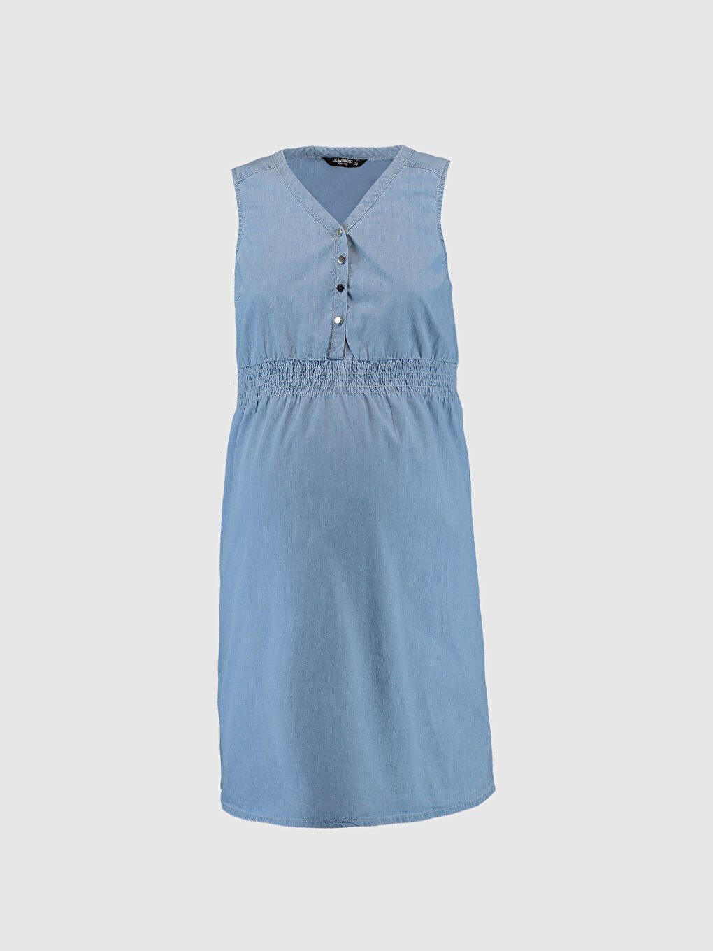 Robe Droite Sans Manches à Encolure en V pour Femmes