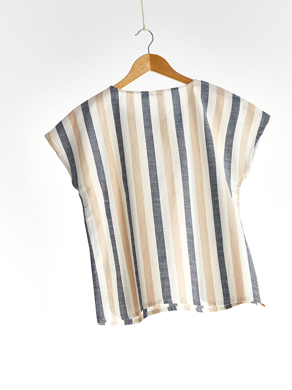 Женщины Коричневый Блузка-1