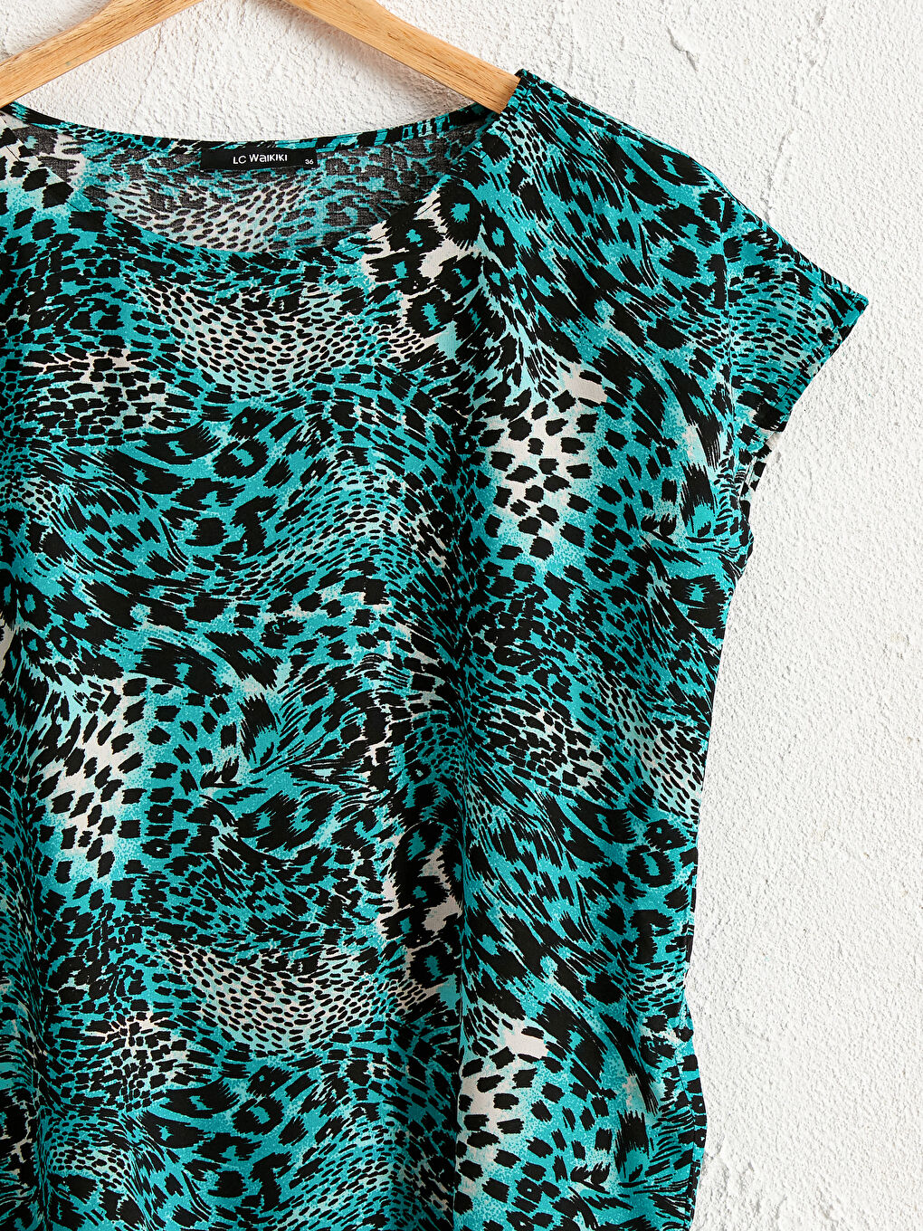 Blouse TURQUOISE Femme-1