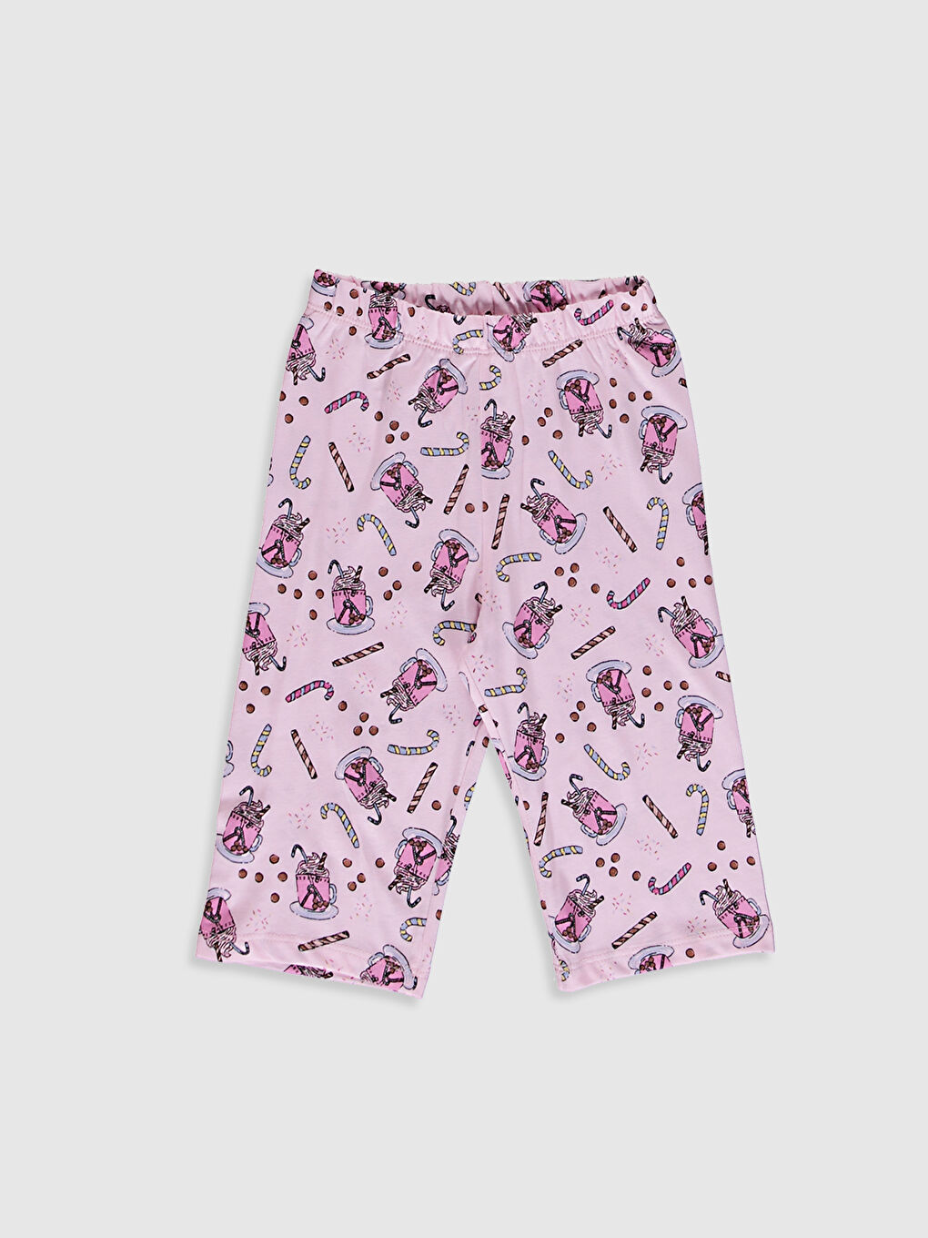 Girl's Printed Cotton Pyjamas Set-7
