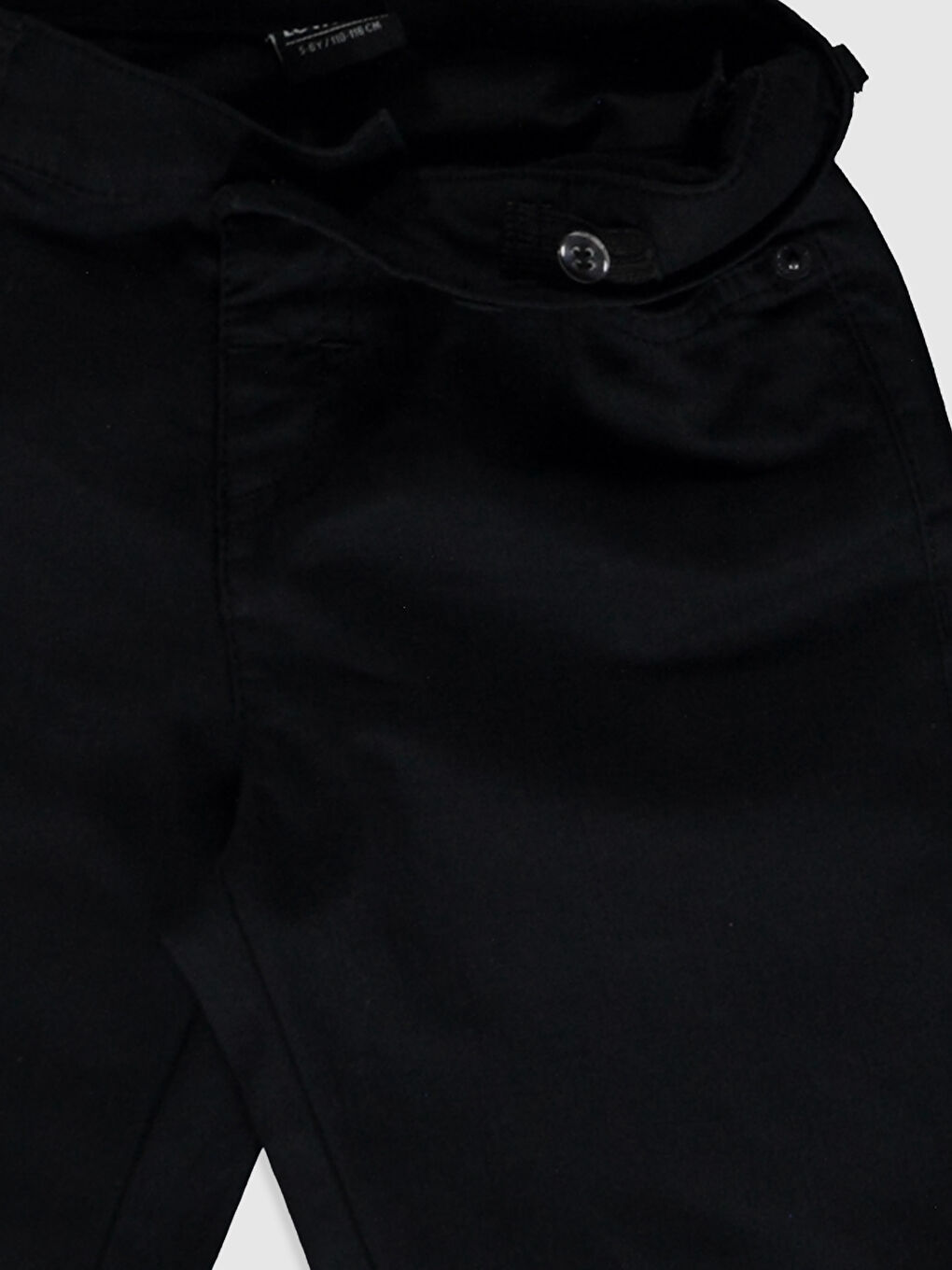 Siyah Erkek Çocuk Gabardin Şort-2