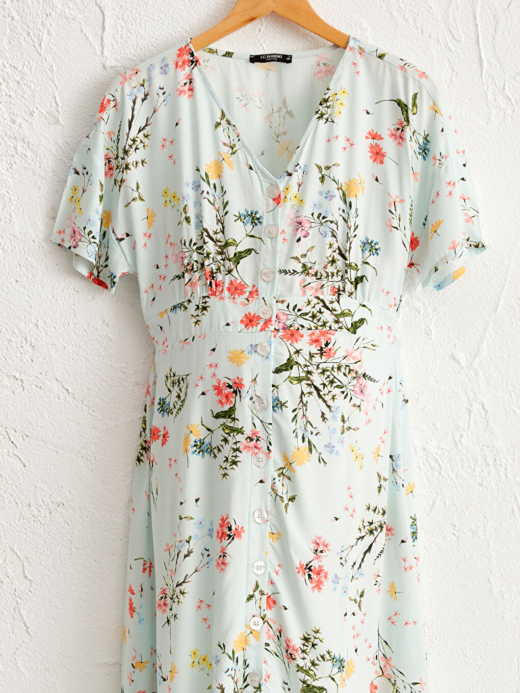 Rochie Maternitate din Viscoză cu Desen -2