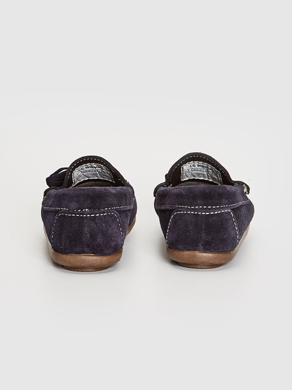 Lacivert Erkek Çocuk Hakiki Deri Loafer Ayakkabı-4