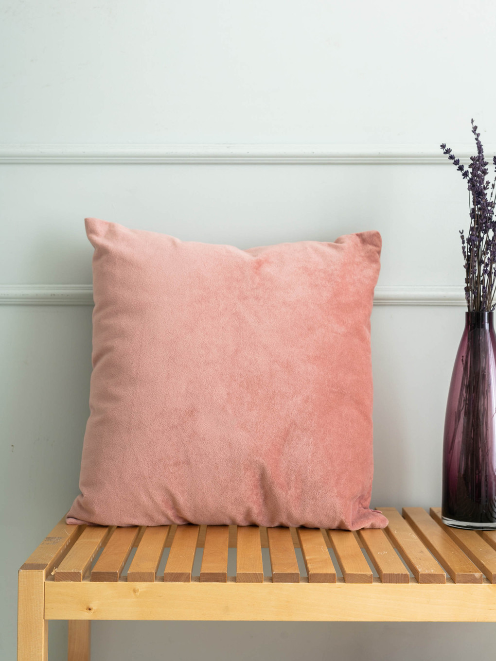 Velvet Throw Pillow-2
