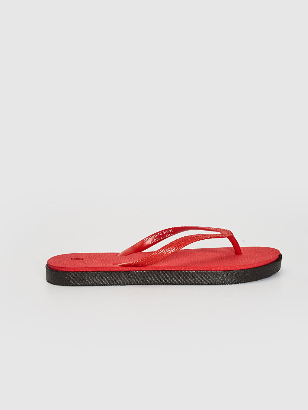 Kırmızı Kadın Parmak Arası Plaj Terliği-1