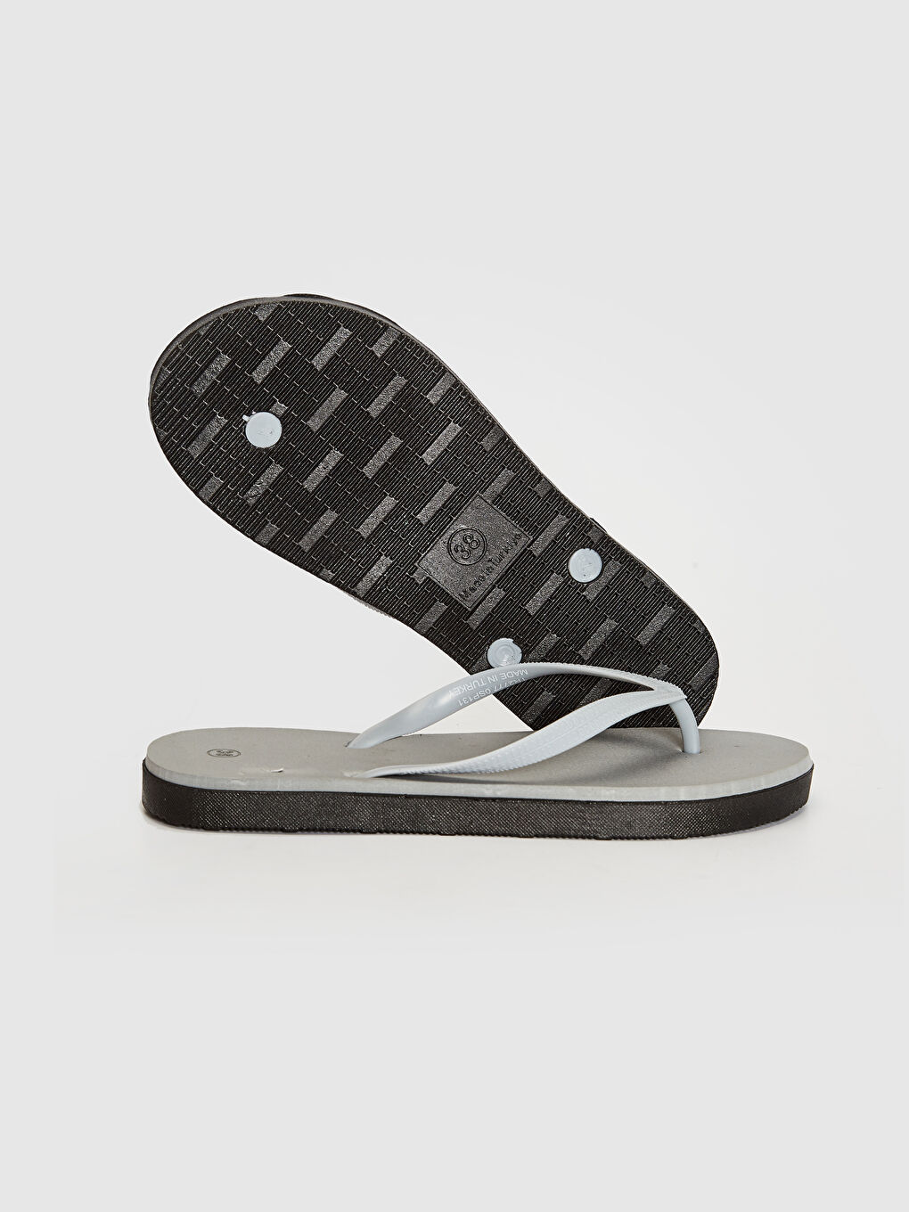 Gri Kadın Parmak Arası Plaj Terliği-2