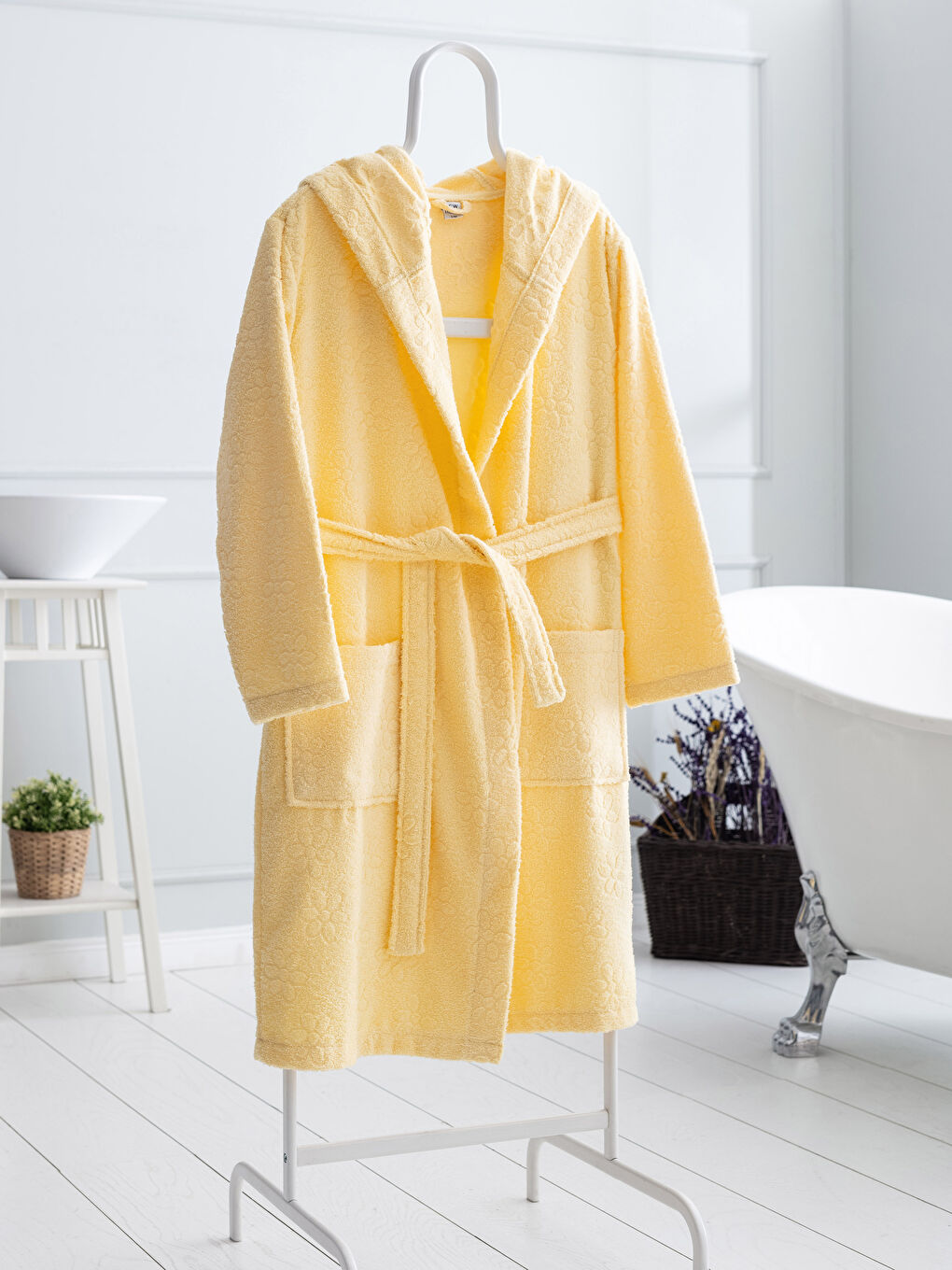 LCW HOME Woman YELLOW Bathrobe -0SP175Z8-ETY