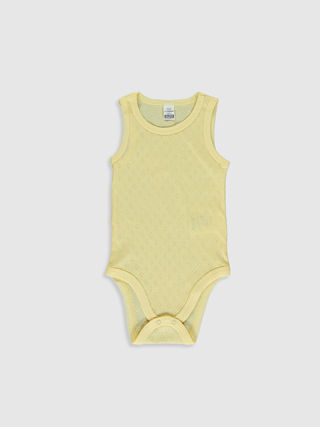 Sarı Kız Bebek Çıtçıtlı Body