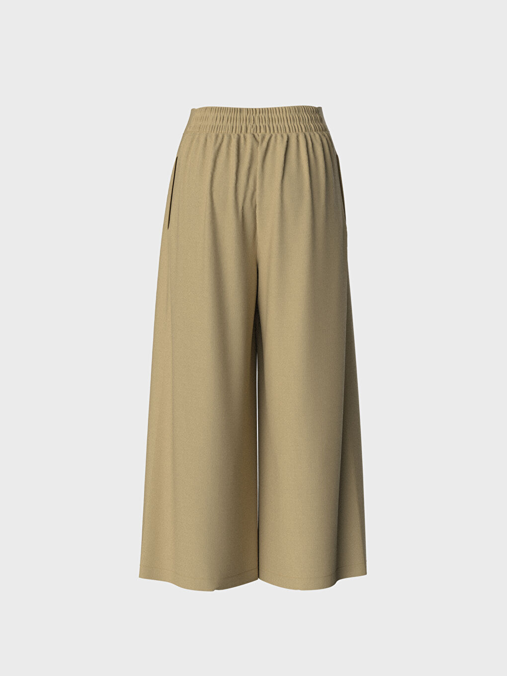 بنطلون بالازو قماش مزخرف-1