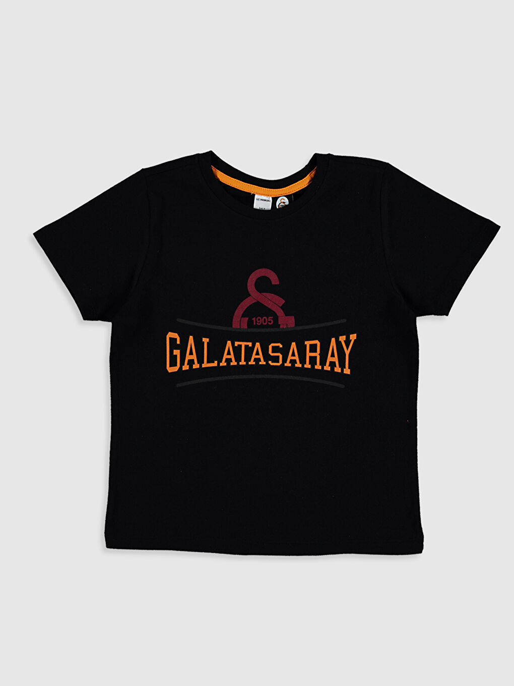 Siyah Erkek Çocuk Galatasaray Baskılı Taraftar Pijama Takımı-2