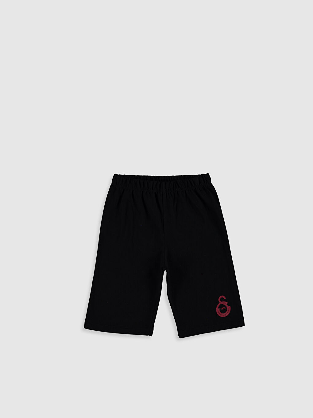 Siyah Erkek Çocuk Galatasaray Baskılı Taraftar Pijama Takımı-3