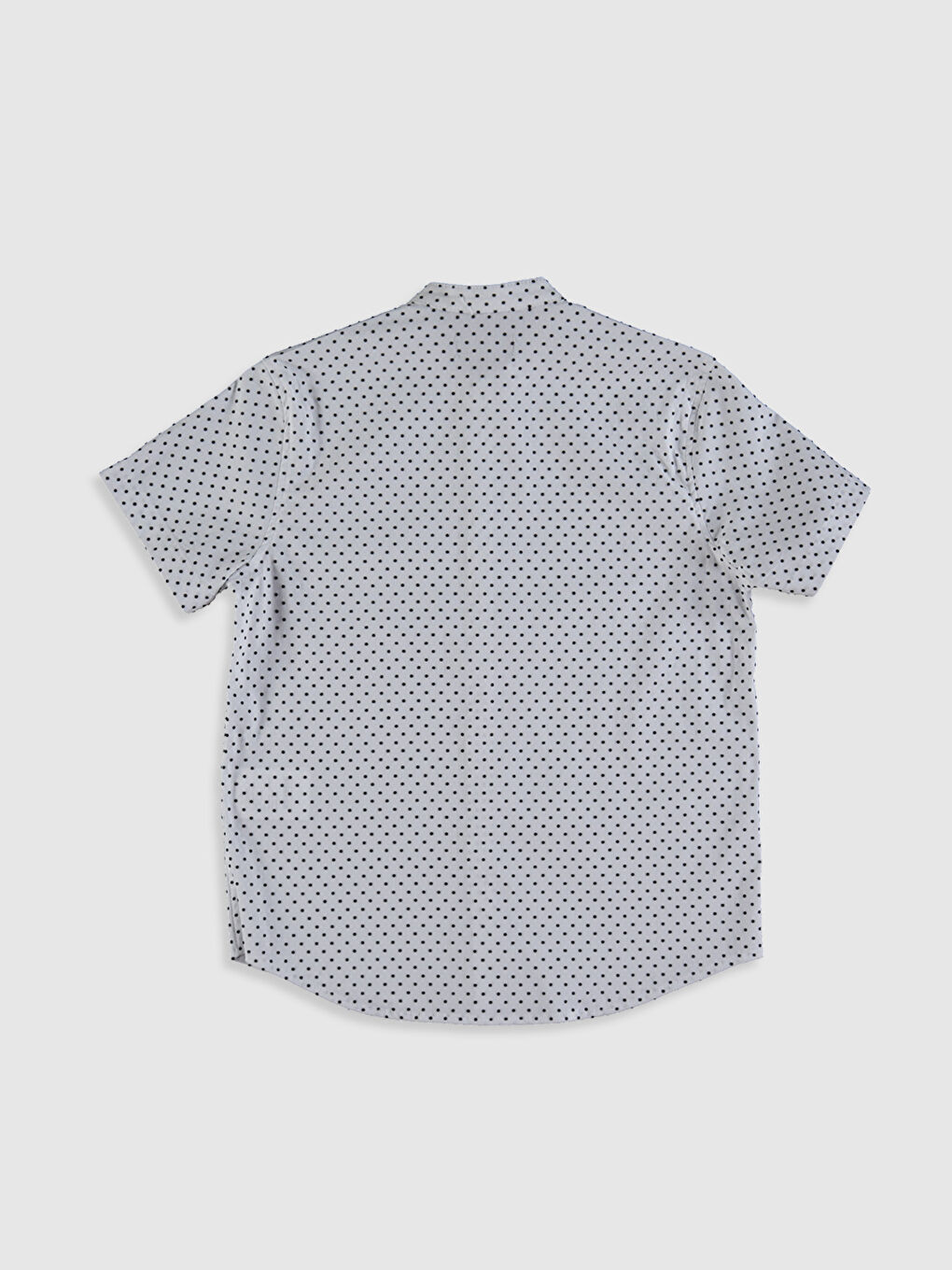 Beyaz Kısa Kollu Erkek Çocuk Gömlek-1