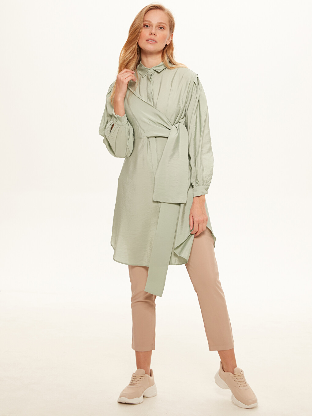 Long Sleeve Women's Tunic-1
