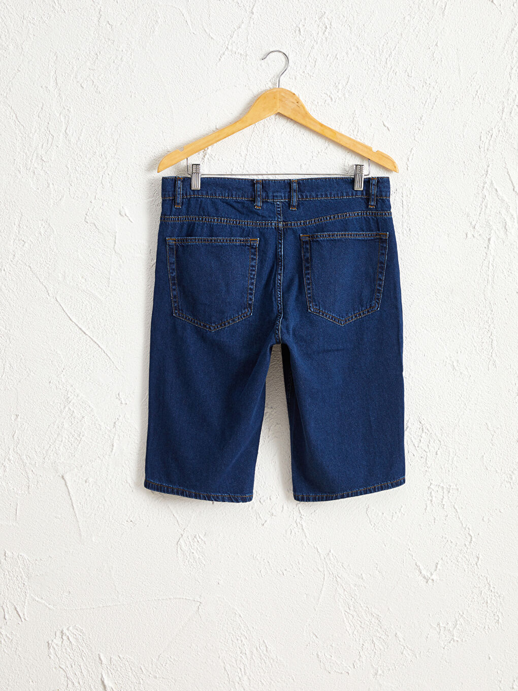 Джинсові шорти звичайного крою-1