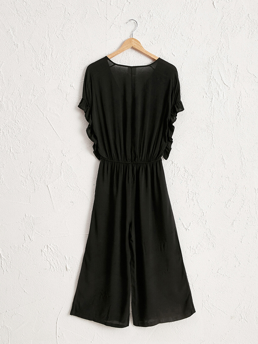 V Neck Viscose Women's Overalls-2
