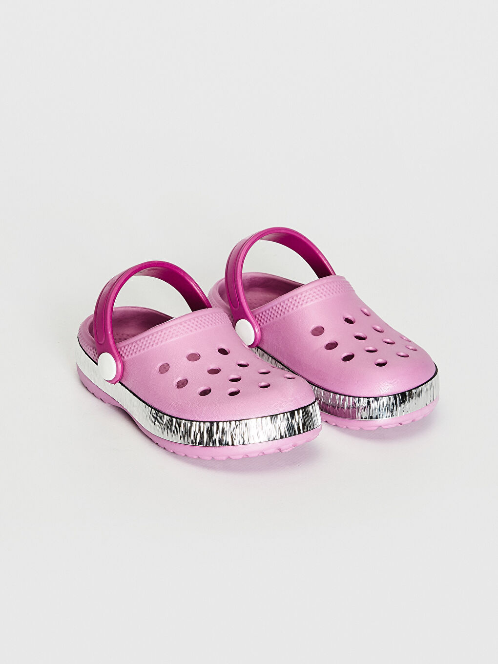 Pembe Kız Bebek Sandalet