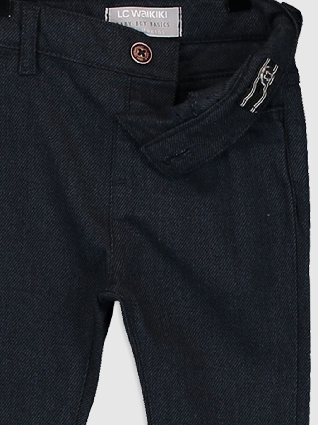 Lacivert Erkek Bebek Pamuklu Pantolon-2