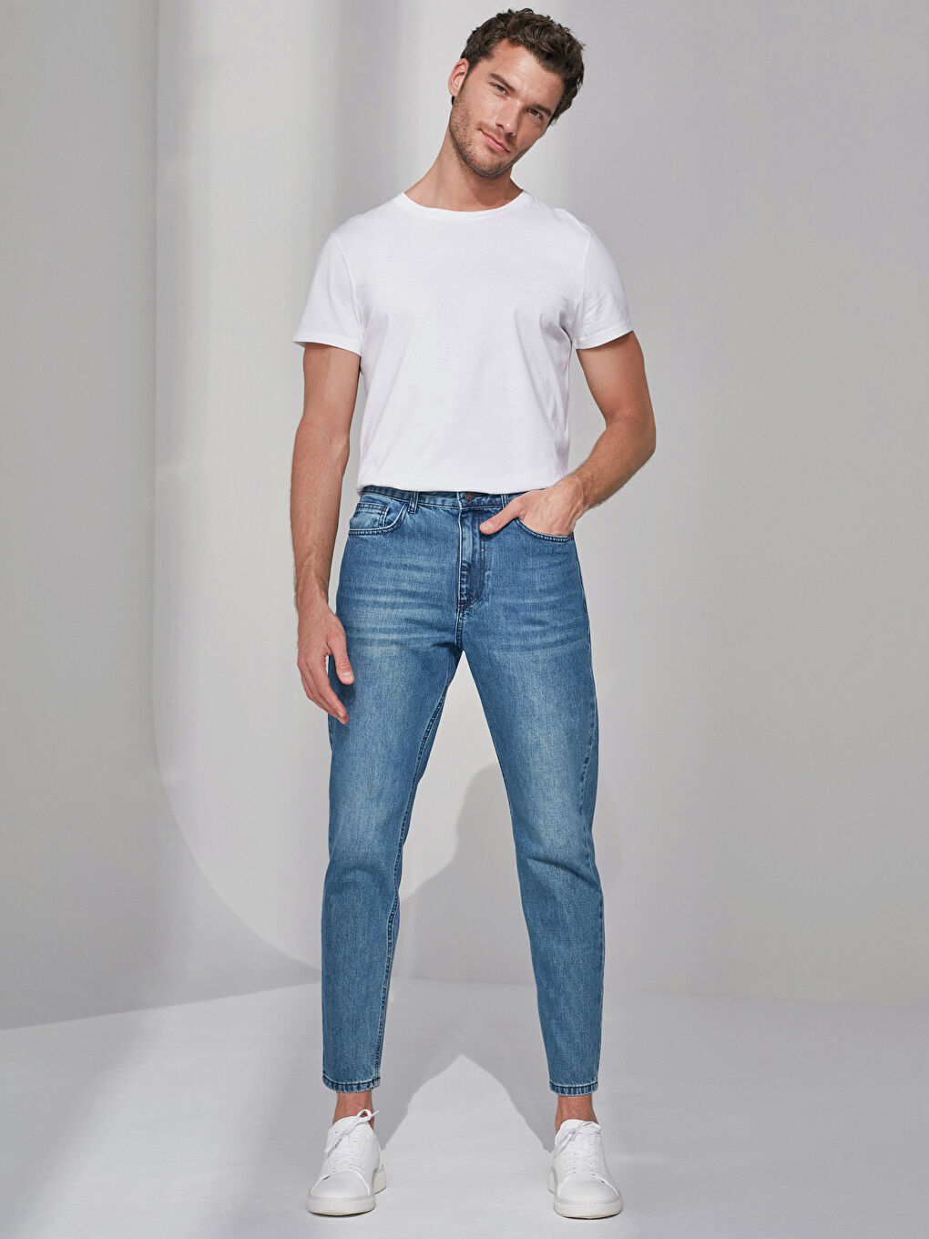 İndigo 720 Dad Fit Jean Pantolon-10