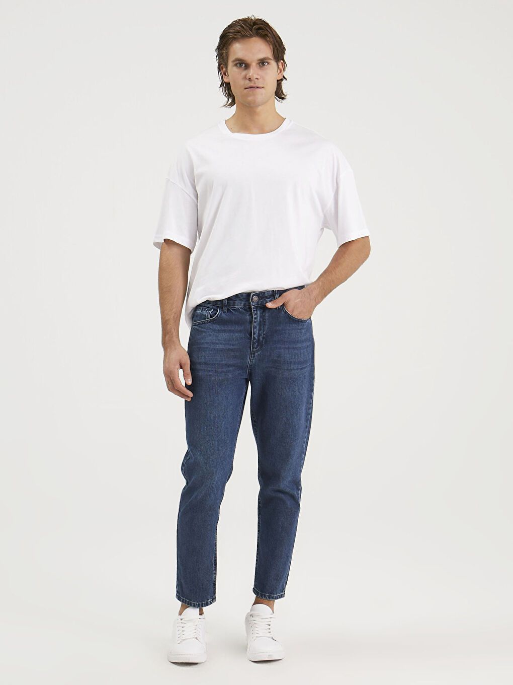 İndigo 720 Dad Fit Jean Pantolon-6