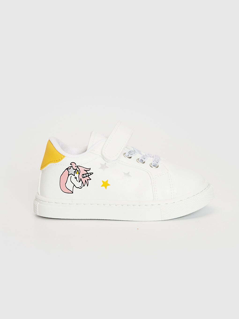 Beyaz Kız Bebek Sneaker Ayakkabı