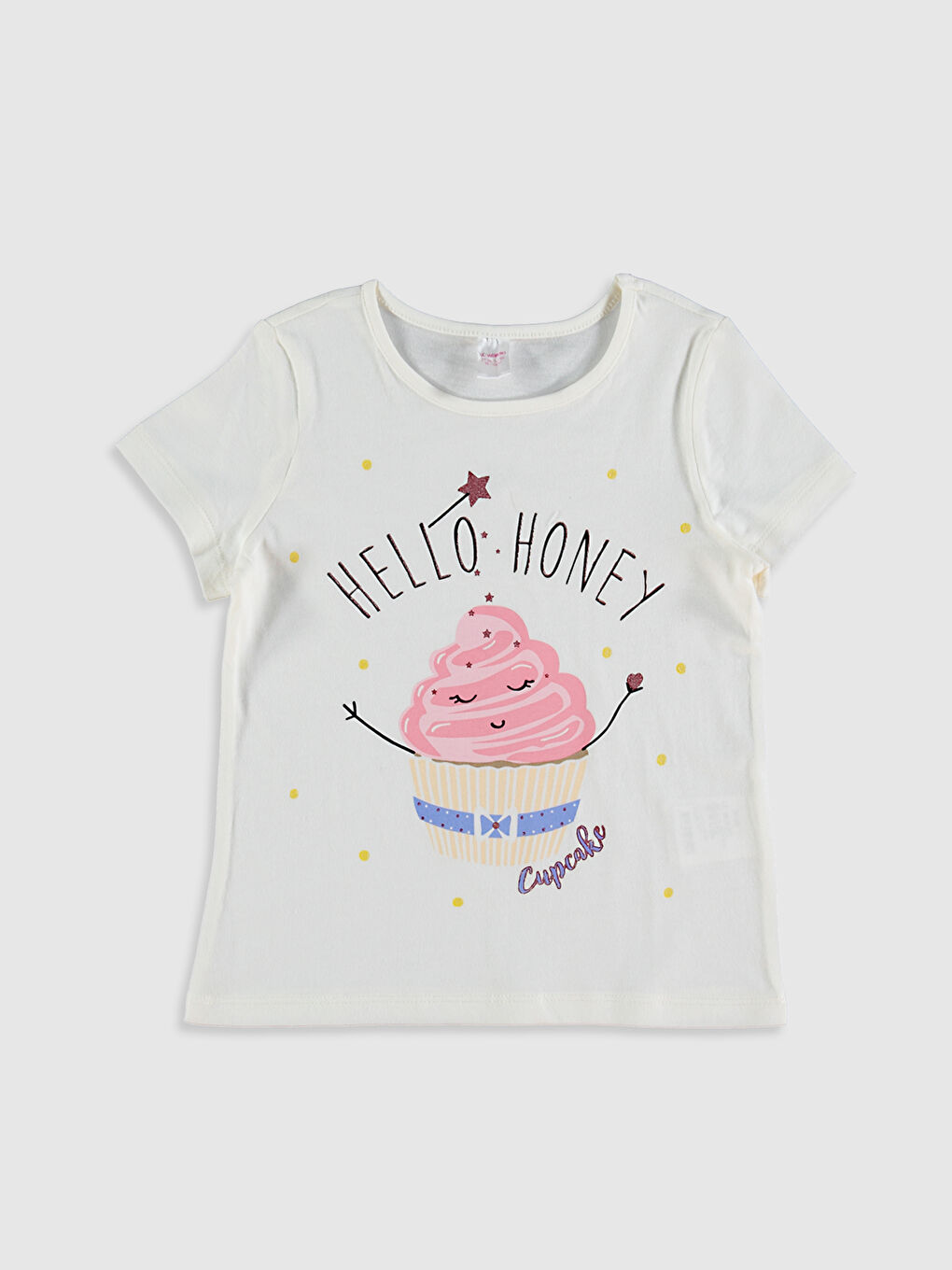 Girl ECRU Pyjama Set-2