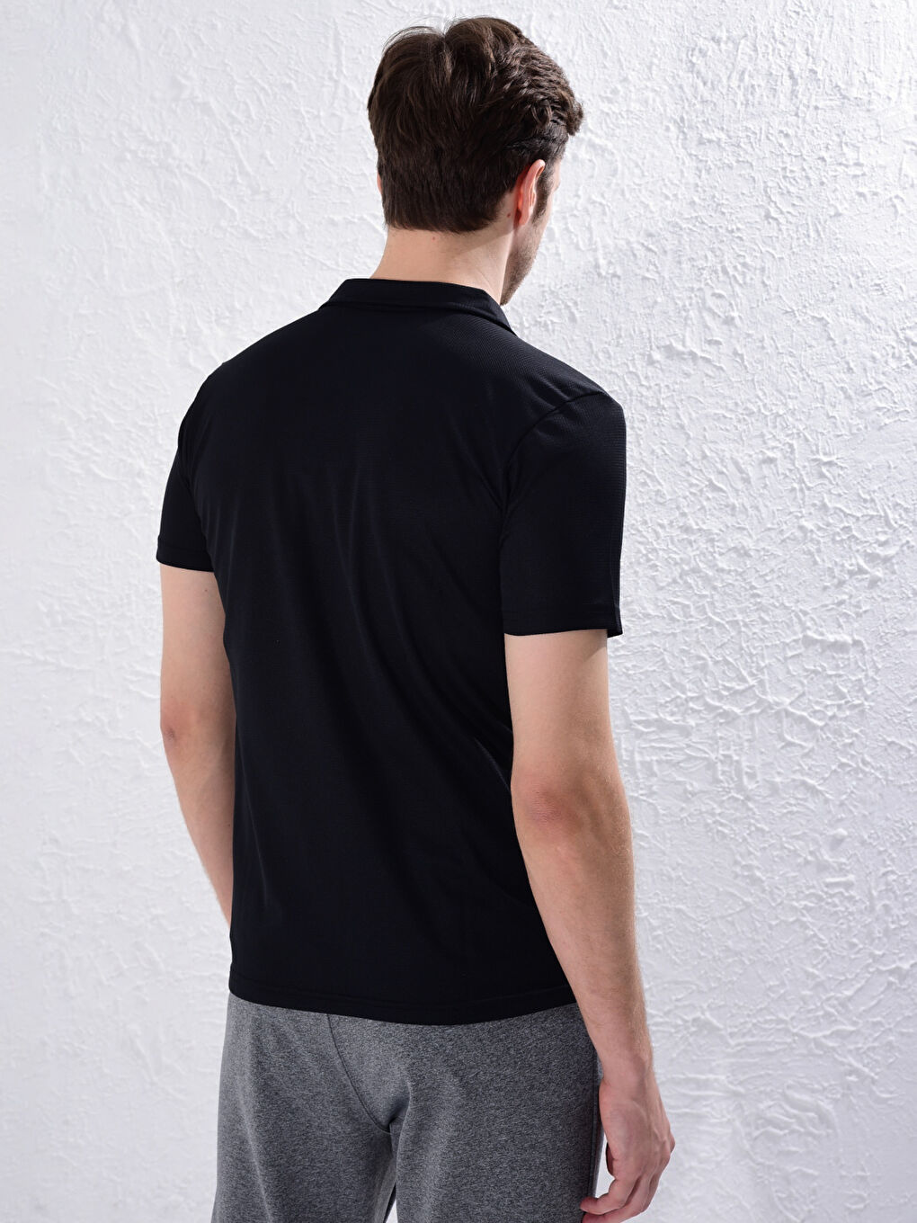 Футболка спортивна з коротким рукавом і водолазкою-3