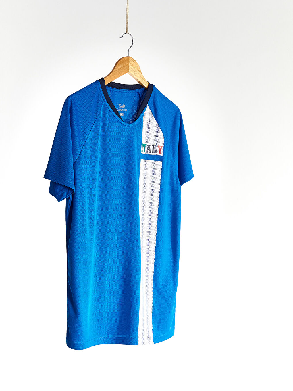 V-Neck Short Sleeve UEFA EURO 2020 Italy Printed Active Sports Men's Fan T-Shirt-1